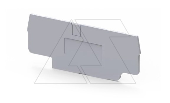 Крышка концевая EPCPK2.5/4 /1,5mm, для клемм CPK2.5/4, серая фото