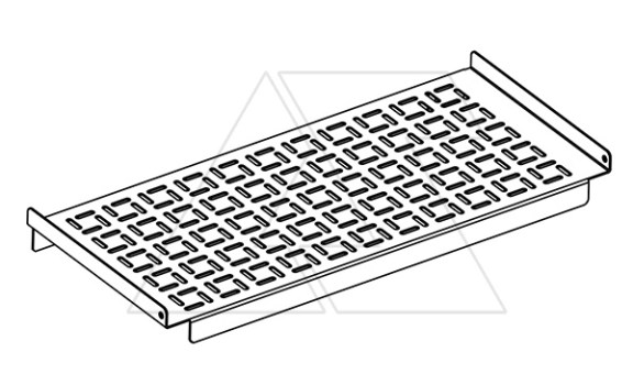 Горизонтальная разделительная панель 600x350мм (ШxГ) для щита ENUX фото