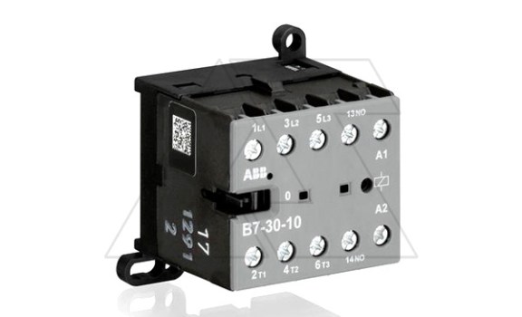 Мини-контактор B7-30-10-80 220...240VAC, 3NO 12A(20A-AC1) 5.5kW, всп.контакт 1NO (4A-AC15) фото