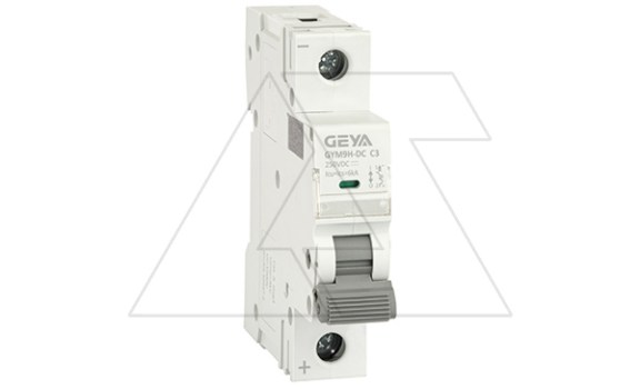 Авт. выкл. GYM9HDC-1P-3C, 1P, 3A, хар-ка C, 6kA, 250VDC, 1M фото