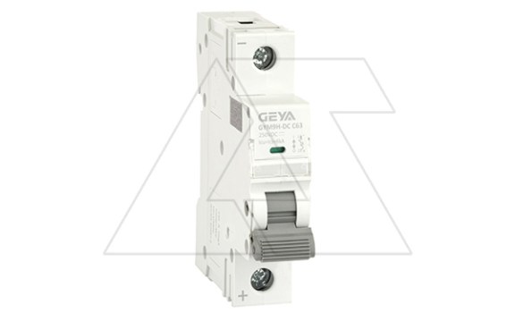 Авт. выкл. GYM9HDC-1P-63C, 1P, 63A, хар-ка C, 6kA, 250VDC, 1M фото