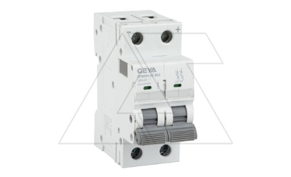 Авт. выкл. GYM9HDC-2P-32B, 2P, 32A, хар-ка B, 6kA, 250VDC, 2M фото