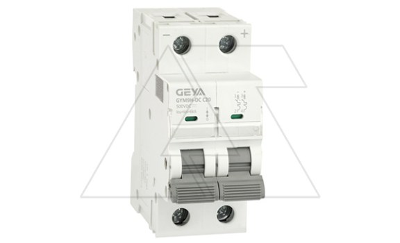 Авт. выкл. GYM9HDC-2P-20C, 2P, 20A, хар-ка C, 6kA, 250VDC, 2M фото