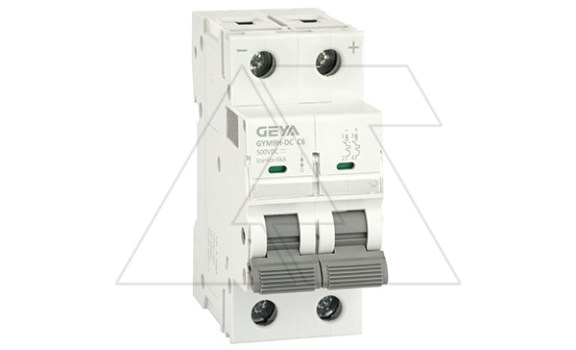 Авт. выкл. GYM9HDC-2P-6C, 2P, 6A, хар-ка C, 6kA, 250VDC, 2M фото