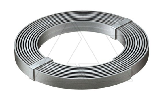 Плоская шина DD11 25x4мм из гор. оцинк. стали (бухта 32м/25кг) фото