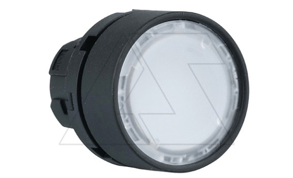 Головка кнопки PB3E, плоская, белая, без фиксации, с подсветкой, 22mm, IP65 фото