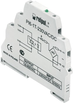 Интерфейсное реле PI6-1T-5...32VDC фото