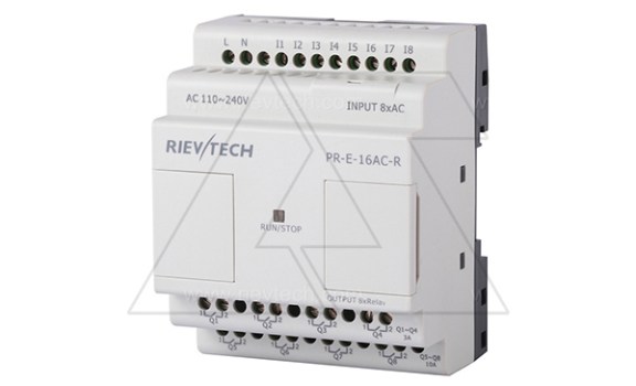 Модуль расширения PR-E-16AC-R, 110_240VAC, 8DI, 8RO, для ПЛК серий SR и PR фото