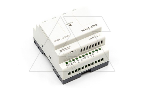 Модуль расширения PR-E-AC-16DO, 110_240VAC, 16RO, для ПЛК серий SR и PR Rievtech даташит схема