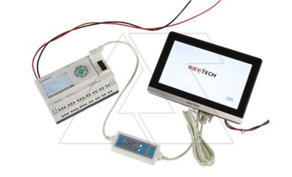 Кабель RS232-RS232, для ПЛК серии PR Rievtech даташит схема