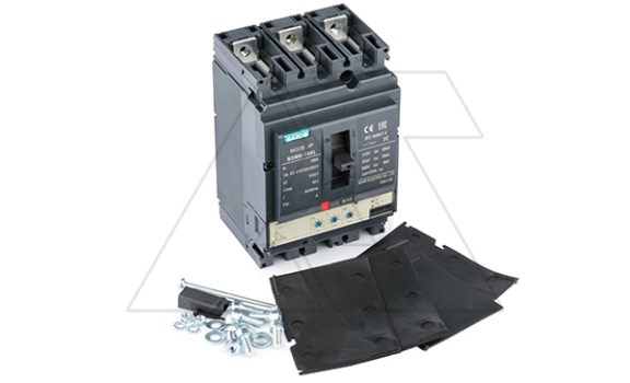 Авт. выключатель SDM6-250F 3P, In=250A, ML2.2, Ir=0.4_1In, Ii=3000A, Isd=1.5_10Ir Icu/Ics=36kA/400V Saide даташит схема