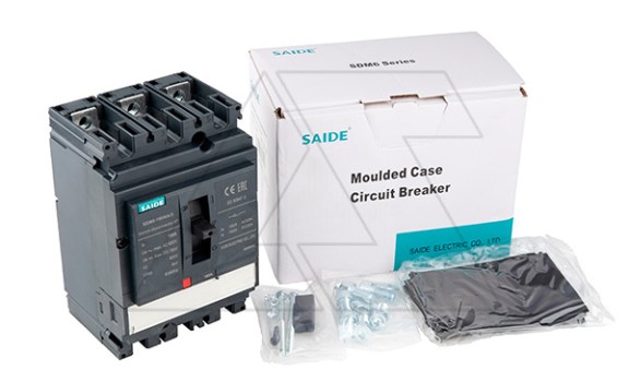 Выключатель-разъединитель SDM6-250NA 3P, In=250A, без расцепителя, t=60K Saide даташит схема