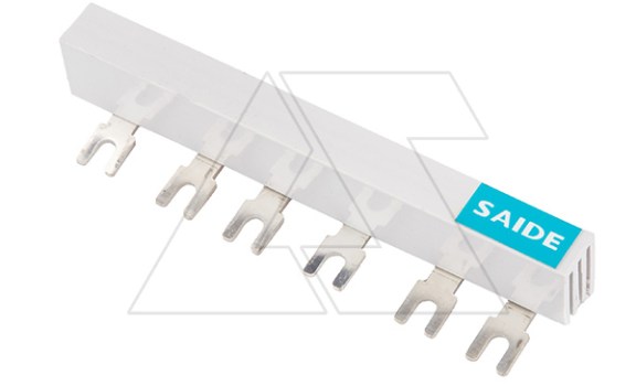 Шинка соединительная SDM7-A2A, 3P+дк(54mm), 63A, 690VAC, для 2x SDM7-32 фото