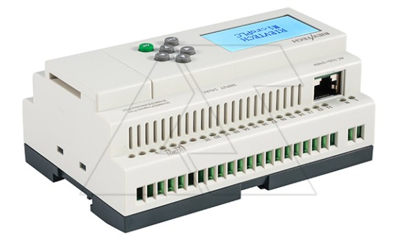 Программируемый логический контроллер SR-22AC-R, 110_240VAC, 14DI, 8RO(10A), RTC, Ethernet, ЖКИ Rievtech даташит схема