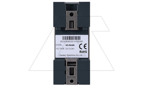 Модуль расширения SR-RS485, 12_24VDC, RS485, изолированный, для ПЛК серий SR и PR Rievtech даташит схема
