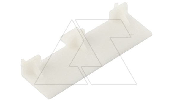 Шильдик маркировочный SU3P, пластик, белый, для SUB*-E фото