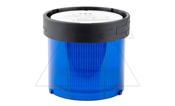 Модуль постоянного света TL-70, синий, LED, 24VAC/DC, d=70mm, IP65 фото