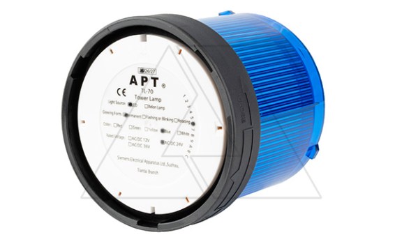 Модуль постоянного света TL-70, синий, LED, 220VAC, d=70mm, IP65 APT даташит схема