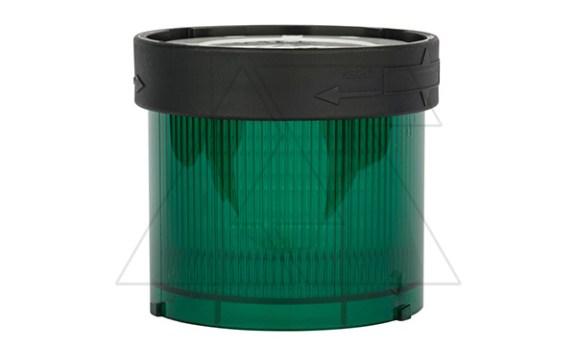 Модуль постоянного света TL-70, зеленый, LED, 220VAC, d=70mm, IP65 фото