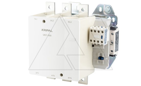 Контактор UKC1-500-22-230AC, 3P, 500A(AC-3), 700A(AC-1), 295kW(400VAC), Uк=220-240VAC, 2NO+2NC фото