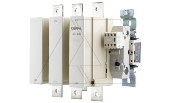 Контактор UKC1-800-22-230AC, 3P, 800A(AC-3), 1600A(AC-1), 450kW(400VAC), Uк=220-240VAC, 2NO+2NC фото