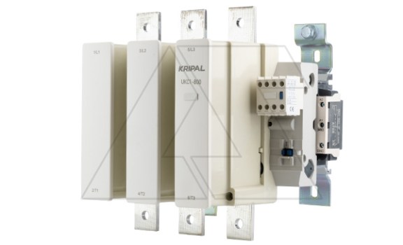 Контактор UKC1-800-22-400AC, 3P, 800A(AC-3), 1600A(AC-1), 450kW(400VAC), Uк=380-450VAC, 2NO+2NC фото