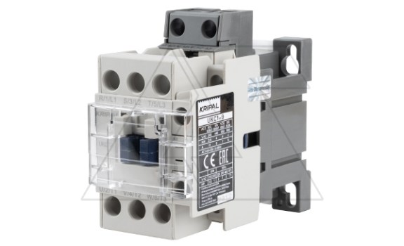 Контактор UKC1-9-11-400AC, 3P, 9A(AC-3), 25A(AC-1), 4kW(400VAC), Uк=400VAC, 1NO+1NC фото