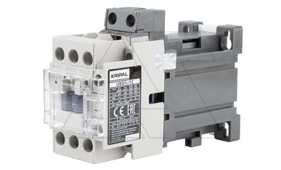 Контактор UKD1-12-11-24DC, 3P, 12A(AC-3), 25A(AC-1), 5.5kW(400VAC), Uк=24VDC, 1NO+1NC фото