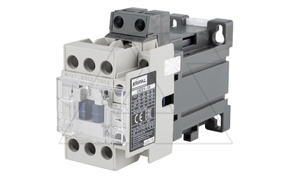 Контактор UKD1-18-11-24DC, 3P, 18A(AC-3), 40A(AC-1), 7.5kW(400VAC), Uк=24VDC, 1NO+1NC фото