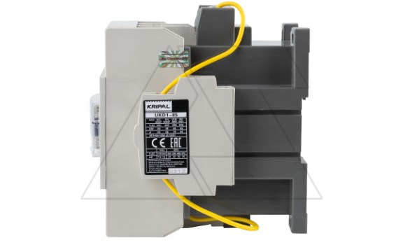 Контактор UKD1-85-22-24DC, 3P, 85A(AC-3), 135A(AC-1), 45kW(400VAC), Uк=24VDC, 2NO+1NC Kripal даташит схема