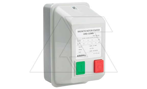Корпус UKQ-32-40MB с кнопками Start и Stop, для UKC1-32…40, AU-1-11, UKH-40, ABS-пластик/металл, IP54 фото