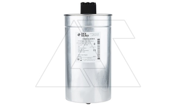 Конденсатор CSADG-0,44/36N, трехфазный, 36kVAr(440VAC), 30kVAr(400VAC), MKP заполненный газом, S=25mm², нормальный режим, IP20 фото