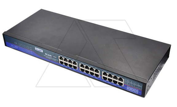 Преобразователь интерфейсов ZLAN5G00A, RS-232/485/422 в Ethernet, 16xRS-232/485/422, Modbus Gateway, 24VDC ZLAN даташит схема