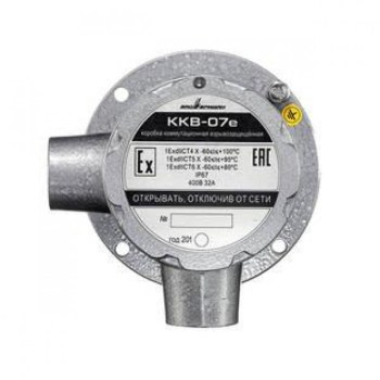 Коробки взрывозащищенные угловые ККВ-07е-У  даташит схема