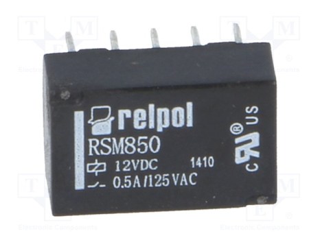 Cверхминиатюрные реле RSM850B  даташит схема